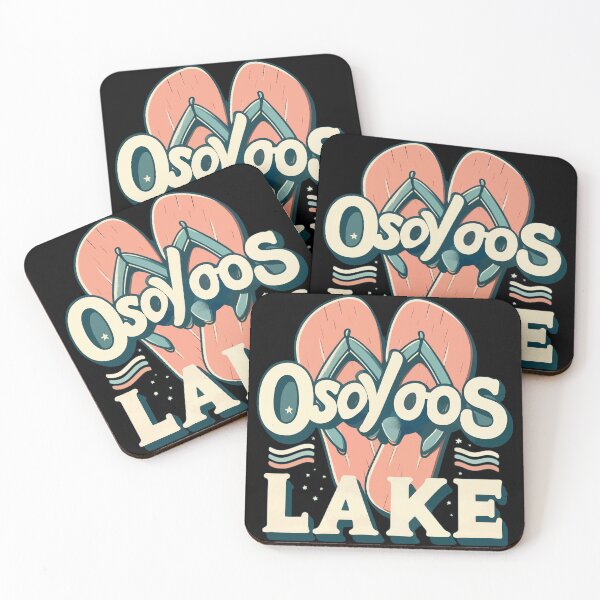 Item preview, Osoyoos Lake Flip Flop Sandals Summer Beach Travel designed and sold by TomFrontierArt.