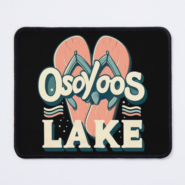 Item preview, Osoyoos Lake Flip Flop Sandals Summer Beach Travel designed and sold by TomFrontierArt.