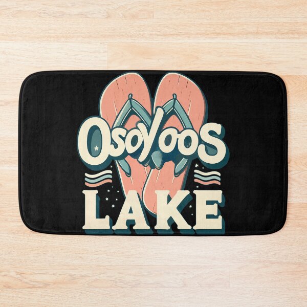Item preview, Osoyoos Lake Flip Flop Sandals Summer Beach Travel designed and sold by TomFrontierArt.