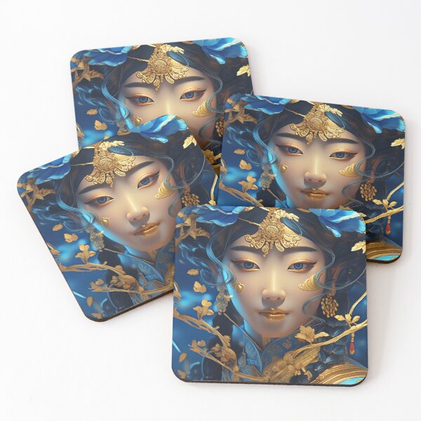 Item preview, Asian Goddess Portrait n°15 designed and sold by Grafik-Ai-Art.