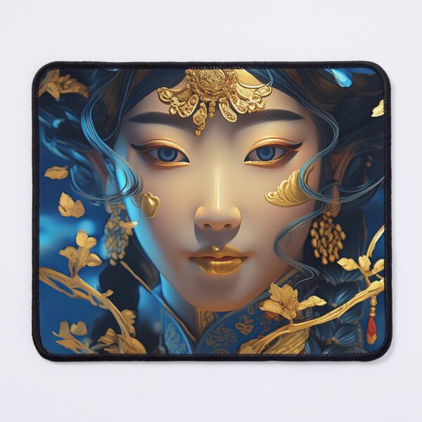 Item preview, Asian Goddess Portrait n°15 designed and sold by Grafik-Ai-Art.