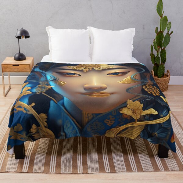 Item preview, Asian Goddess Portrait n°15 designed and sold by Grafik-Ai-Art.