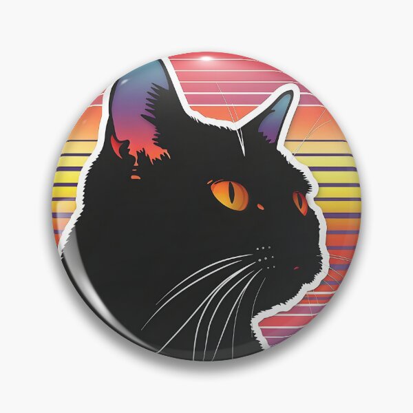 Item preview, Retro Sunset Cat designed and sold by Dpixelgalaxy.