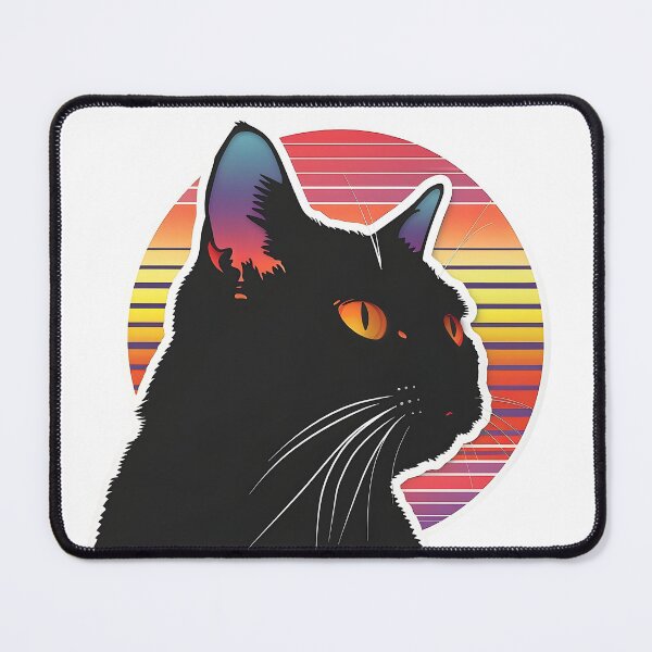 Item preview, Retro Sunset Cat designed and sold by Dpixelgalaxy.