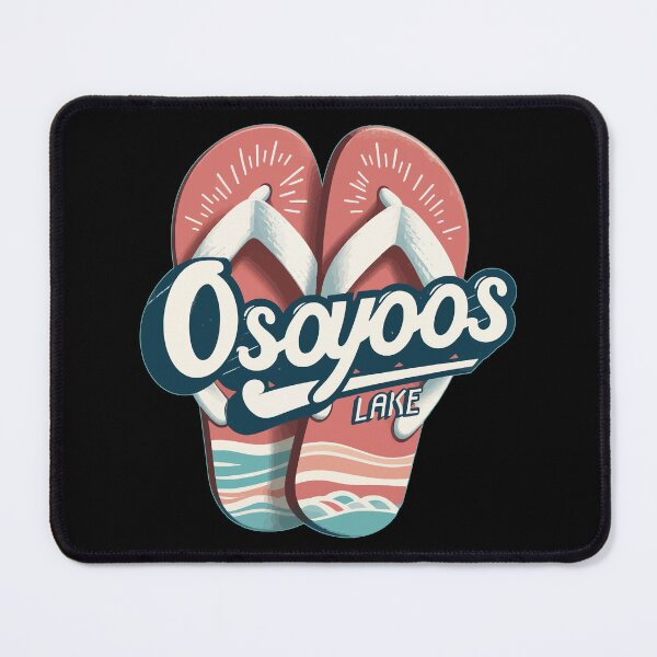 Item preview, Osoyoos Lake Flip Flop Sandals Summer Beach designed and sold by TomFrontierArt.