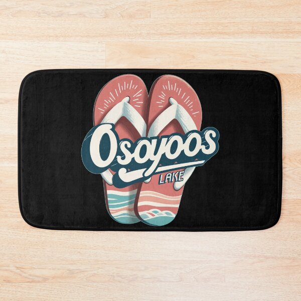 Item preview, Osoyoos Lake Flip Flop Sandals Summer Beach designed and sold by TomFrontierArt.