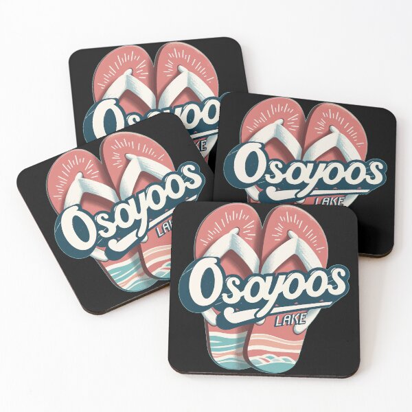 Item preview, Osoyoos Lake Flip Flop Sandals Summer Beach designed and sold by TomFrontierArt.