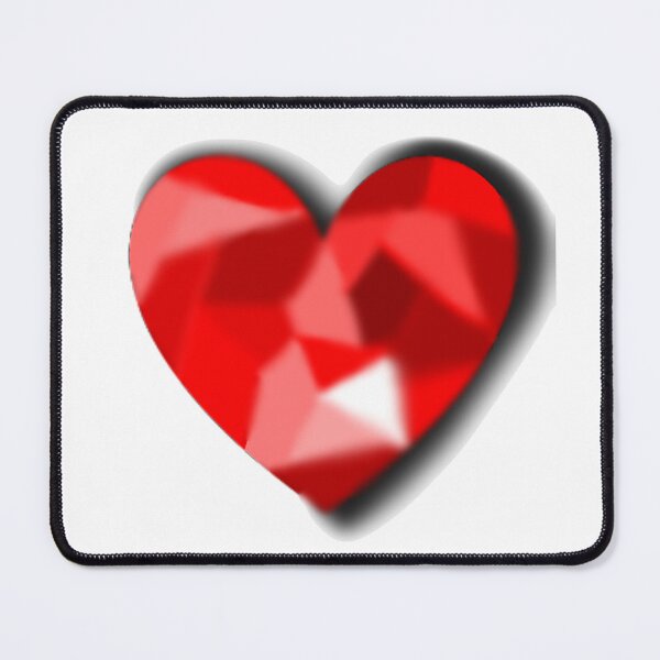 Item preview, Heart shaped red gemstone designed and sold by Kalpa.