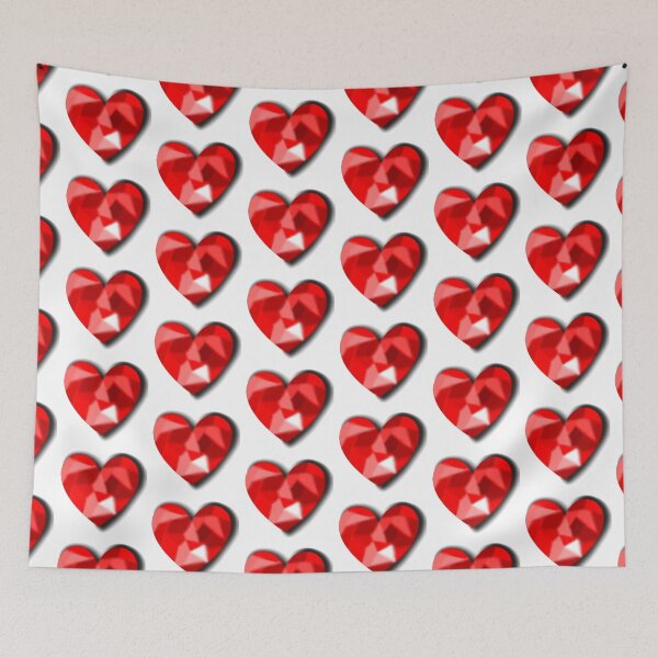 Item preview, Heart shaped red gemstone designed and sold by Kalpa.