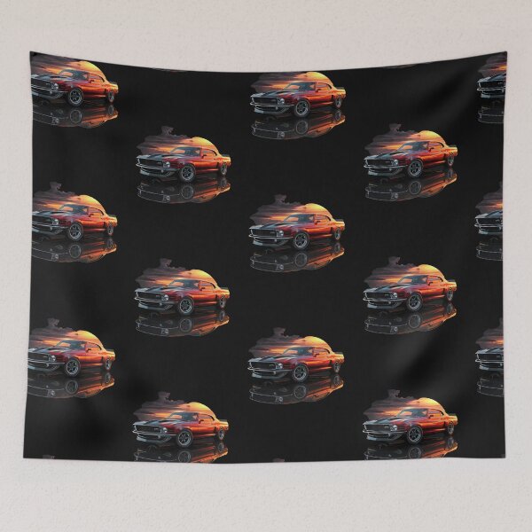 Item preview, Car with sunset  designed and sold by marfanna.
