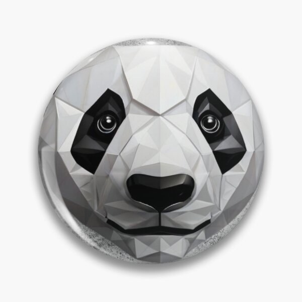 Aperçu de l'œuvre Panda géométrique modèle 3D créée et vendue par sahbender.