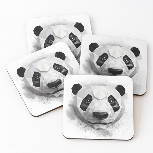 Item preview, Geometric Panda 3D designed and sold by sahbender.