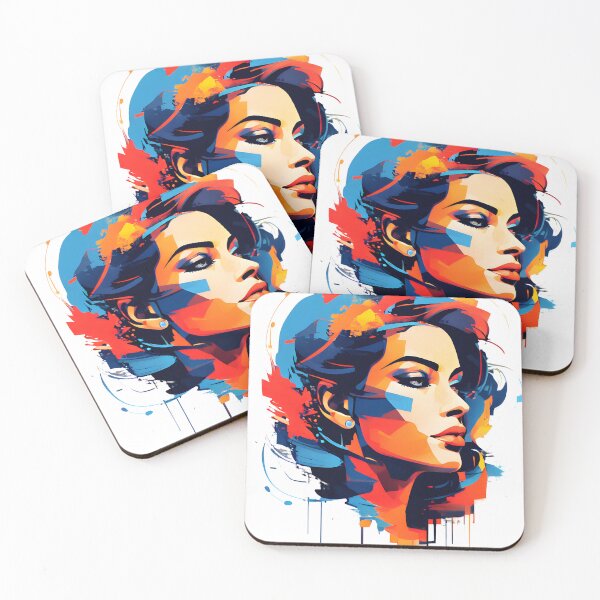 Item preview, abstract woman face designed and sold by PICT  T MOSB.