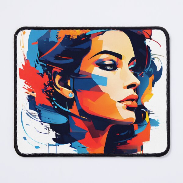 Item preview, abstract woman face designed and sold by PICT T MOSB.