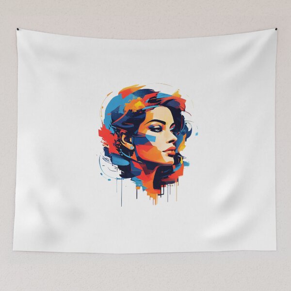 Item preview, abstract woman face designed and sold by PICT  T MOSB.
