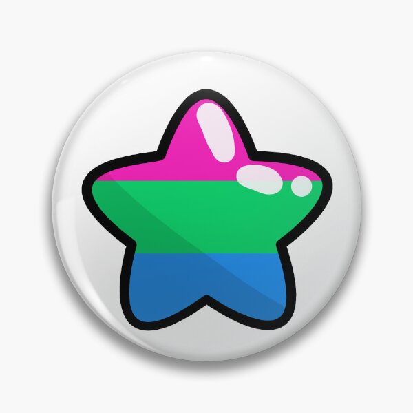 Artikelvorschau, Polysexueller Pride-Star entworfen und verkauft von SpringHeartArts.