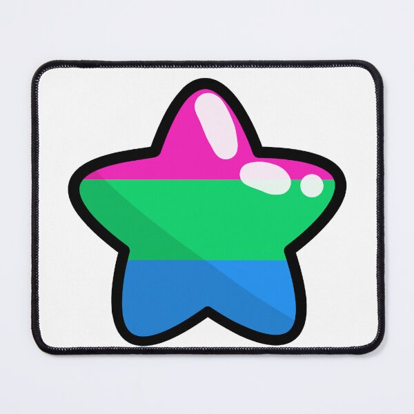 Item preview, Polysexual Pride Star designed and sold by SpringHeartArts.