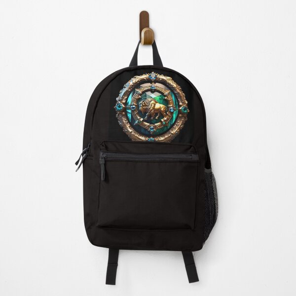 Item preview, Custom Golden Emerald Buffalo Shield designed and sold by Way Way Cool.