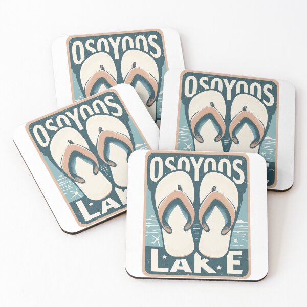 Item preview, Osoyoos Lake Flip Flop Sandals Summer Beach designed and sold by TomFrontierArt.