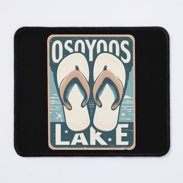 Item preview, Osoyoos Lake Flip Flop Sandals Summer Beach designed and sold by TomFrontierArt.