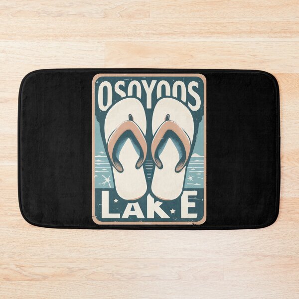 Item preview, Osoyoos Lake Flip Flop Sandals Summer Beach designed and sold by TomFrontierArt.