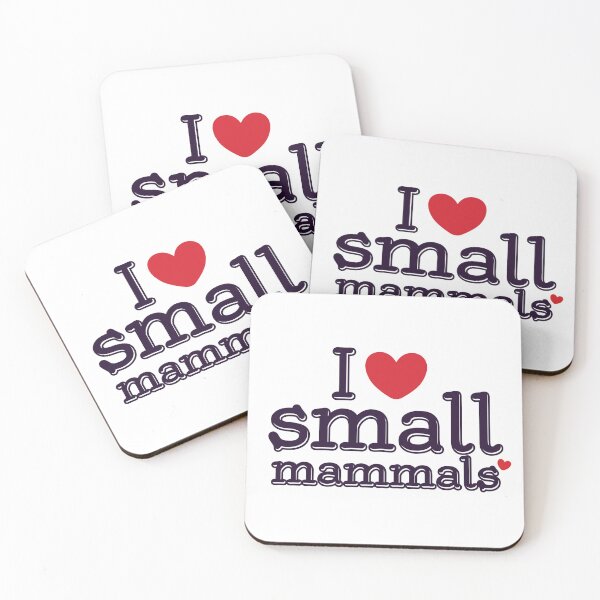 Item preview, I Heart Small Mammals designed and sold by Venturesome Victrix.