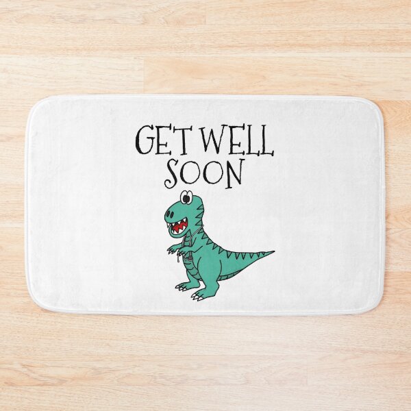 Item preview, Get Well Soon, Doctor Dinosaur, T-Rex Hospital Funny designed and sold by doodlerob.