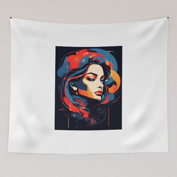 Item preview, abstract woman face designed and sold by PICT  T MOSB.