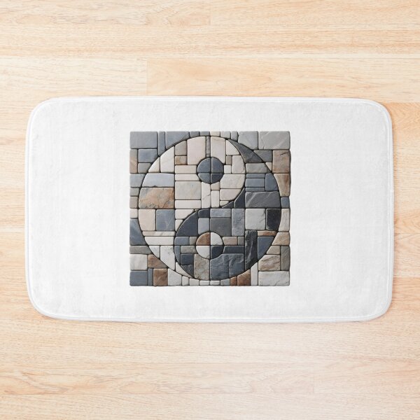Item preview, Zen Stone: Minimalist Yin-Yang designed and sold by AI-Only Creations.