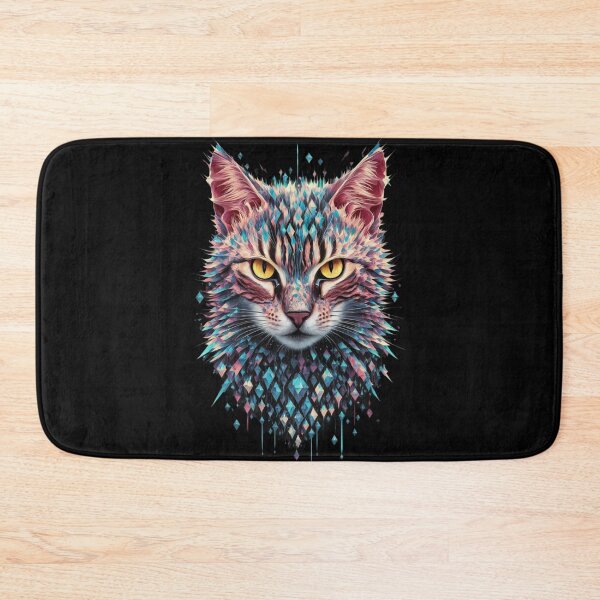 Item preview,  diamond shaped cat designed and sold by 123ks.