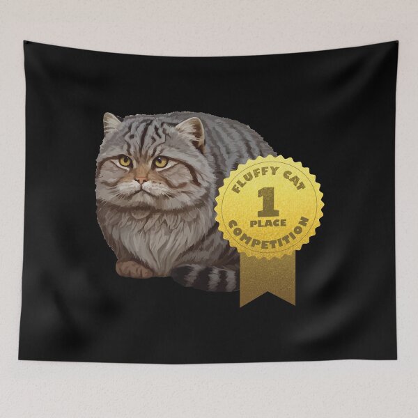 Item preview, Pallas Cat Fluffy Cat designed and sold by Getup-clothing.