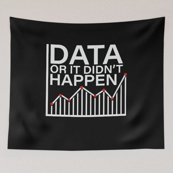 Item preview, Data or It Didn't Happen, ABA Therapist, Speech Therapy, BCBA, Mental Health, RBT, Funny Science designed and sold by behindthefacts.