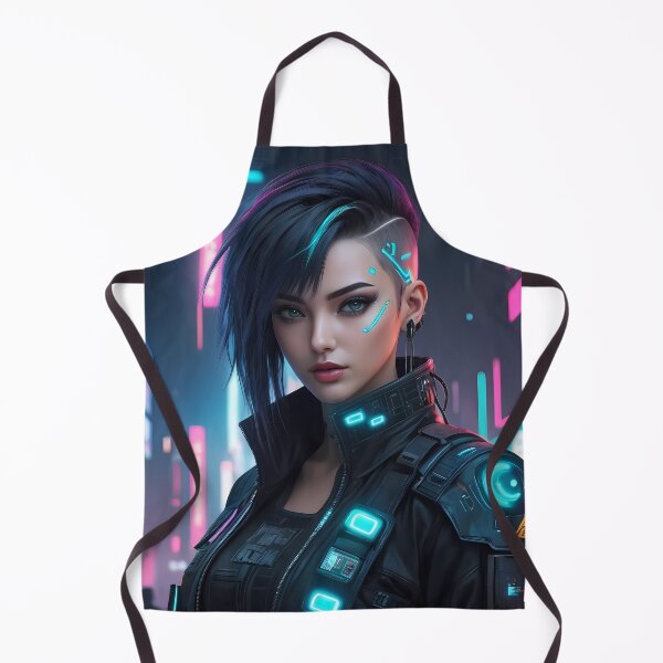 Item preview, Cyberpunk girl designed and sold by Sopilka.