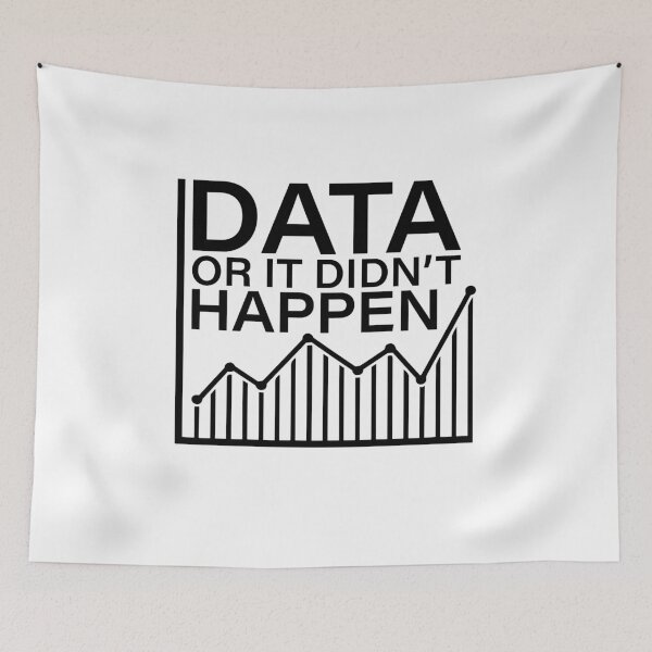 Item preview, Data or It Didn't Happen, ABA Therapist, Speech Therapy, BCBA, Mental Health, RBT, Funny Science designed and sold by behindthefacts.