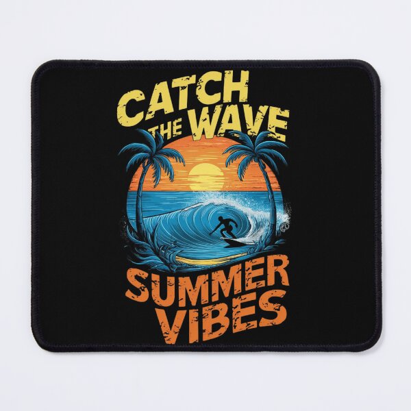 Item preview, Catch the Wave, Summer Vibes - Stylish Beach designed and sold by BENMBARK.