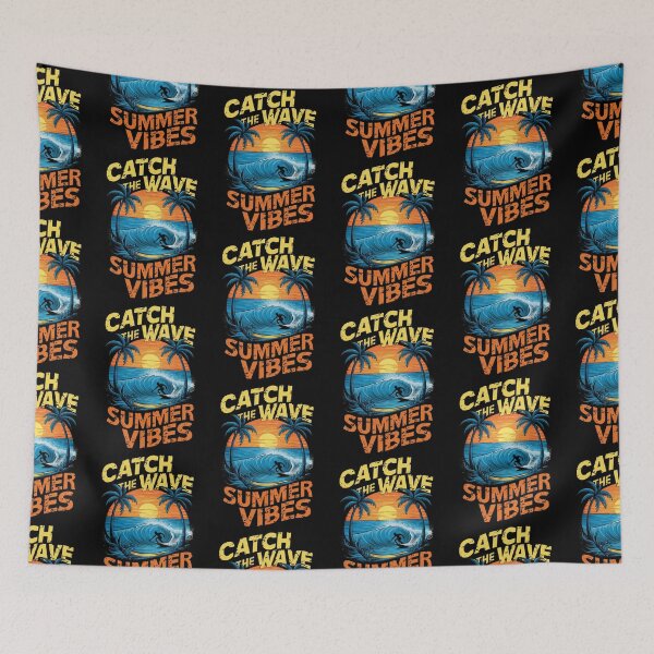 Item preview, Catch the Wave, Summer Vibes - Stylish Beach designed and sold by BENMBARK.