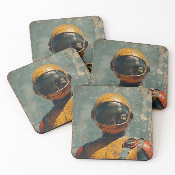 Item preview, Retro Space Pioneer Astronaut designed and sold by cosmic-sky.