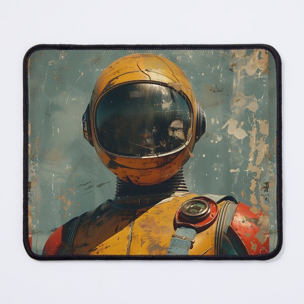 Item preview, Retro Space Pioneer Astronaut designed and sold by cosmic-sky.