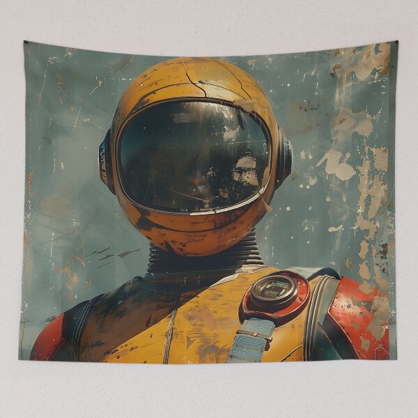 Item preview, Retro Space Pioneer Astronaut designed and sold by cosmic-sky.