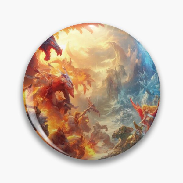 Item preview, Epic Fantasy Battle Scene Design designed and sold by kevintime8472.