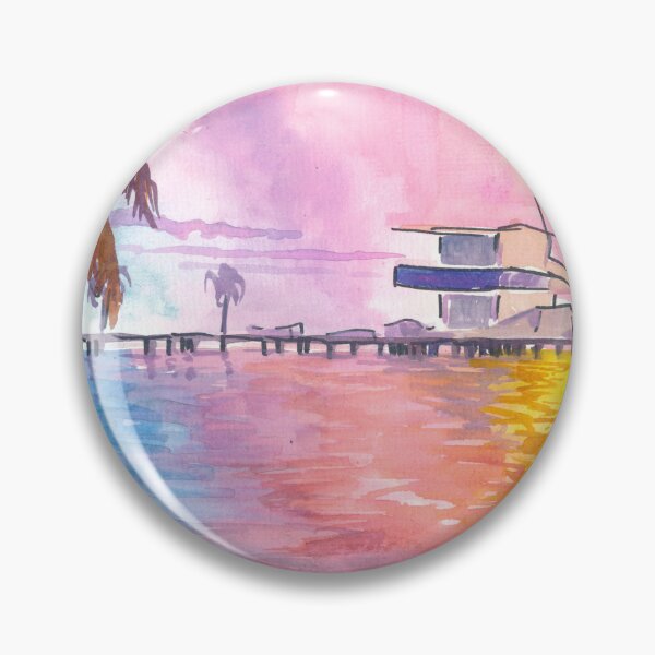 Item preview, St. Pete Pier Palm and Sun in Florida designed and sold by artshop77.