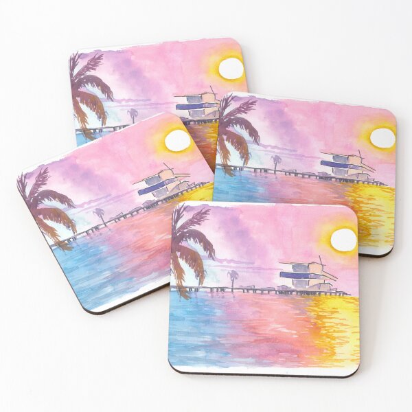 Item preview, St. Pete Pier Palm and Sun in Florida designed and sold by artshop77.