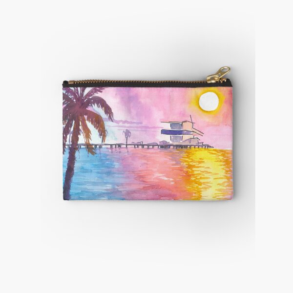 Item preview, St. Pete Pier Palm and Sun in Florida designed and sold by artshop77.