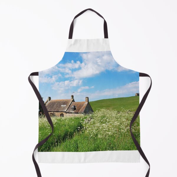 Item preview, Old Rural Cottage Amidst Tall Wildflowers designed and sold by Dorset Girl.