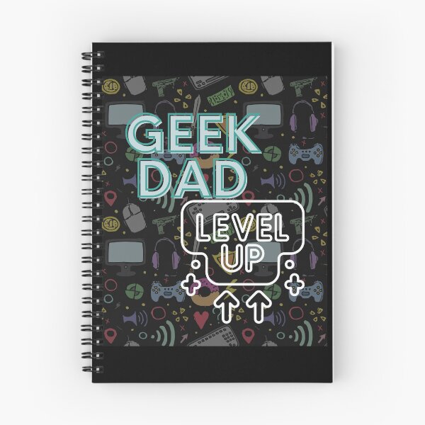 Item preview, Geek dad level up designed and sold by Rathnau.