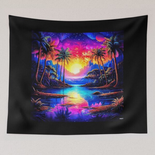 Item preview, Sunset Lagoons designed and sold by Kingcls.