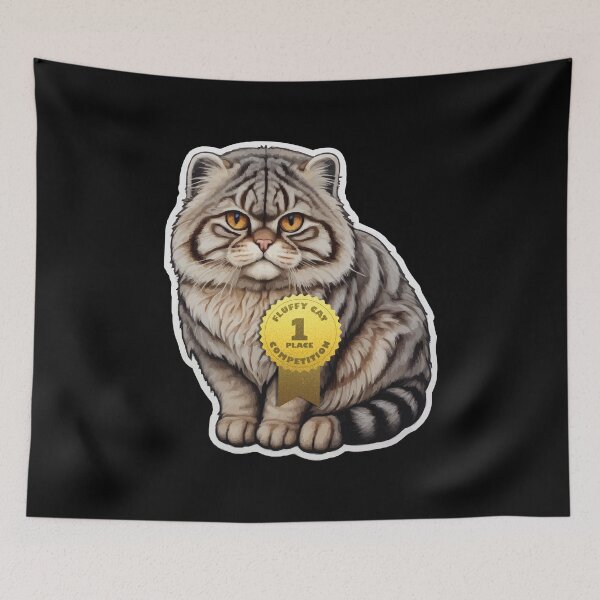 Item preview, Pallas's Cat Fluffy Cat designed and sold by Getup-clothing.