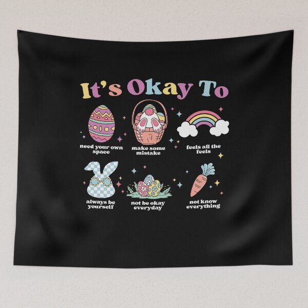 Item preview, It's Okay To, School Counselor, Special Education, Paraprofessional, ABA Therapist, BCBA, Mental Health, RBT designed and sold by behindthefacts.