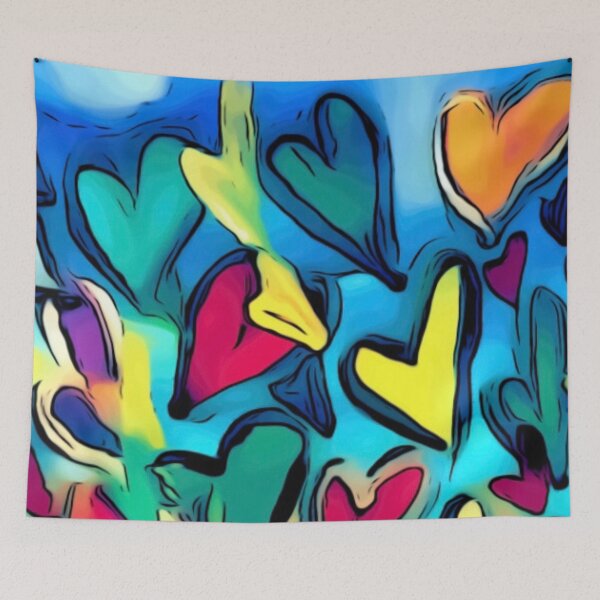Item preview, Floating Hearts designed and sold by sspellmancann.