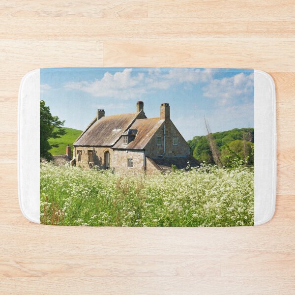 Item preview, Old Rural Cottage Amidst Tall Wildflowers designed and sold by Dorset Girl.